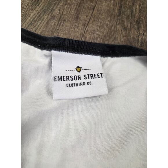 EMERSON STREET Sleep Shirt Cotton SS Pajama One Size OSFA America Needs Faith - Picture 3 of 4